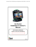 AMI Ion Aurora Owner`s manual