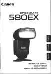 Canon 58OEX Instruction manual