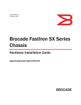 Brocade Communications Systems Brocade Superx Series Installation guide