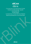 Arcam rBlink Specifications