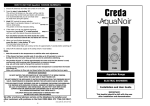 Creda E430E User guide