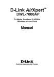 D-Link AirXpertDWL-7000AP Specifications