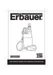 Erbauer ERB400SWP Technical information