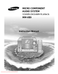 Samsung MM-VB9 Instruction manual