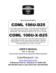 CyberResearch RS-485 User`s manual