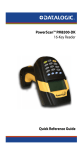 PowerScan™ PM8300-DK 16-Key Reader Quick