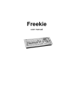 Martin Freekie User manual