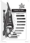 Bissell ProHeat Pro-Tech 7920 SERIES User`s guide