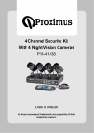 Proximus P16-41438 User`s manual
