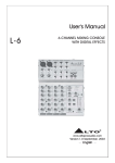 Alto L-6 User`s manual