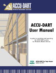 Worth Data RF Terminal 7000 User manual