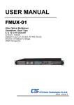 CTC Union FMUX04 User manual