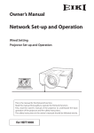 Eiki LC-HDT1000 Owner`s manual