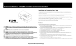 Eaton Advanced Enclosure Power Distribution Unit (ePDU) User`s guide