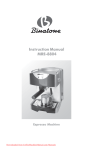 Binatone MRE-8804 Instruction manual
