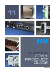 RLH Industries 10/100 Ethernet Fiber Link Card System Product guide