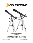 Celestron 21076 Instruction manual