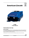 American-Lincoln 6150 Specifications