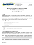 Bacharach MultiZone Instruction manual