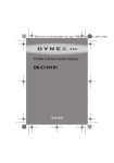Dynex DX-G1113 User guide