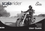 Cardo Systems Scala-rider Scala Rider User guide