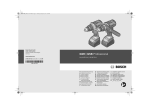 Bosch 4 VE-2 Operating instructions