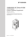 YASKAWA A1000 - Specifications