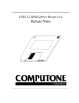 UNIX 3.2 XENIX Driver Version 1.4.2