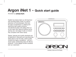 Argon iNet 1 - Quick start guide