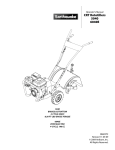 EarthQuake 5040 Operator`s manual