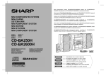 Sharp CD-BA2600H Specifications