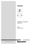 Raymarine A Series Installation manual