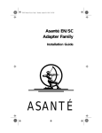 Asante Desktop EN/SC Installation guide