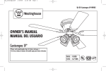 Westinghouse W-WH05 Owner`s manual