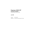 ADTRAN Express 3000 SP Specifications