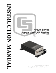 Ritron DISPLAY Series Product manual