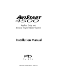 Avital 4500 Installation manual