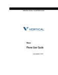 Vertical Wave Phone User guide