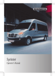 Dodge 2004 Freightliner Operator`s manual
