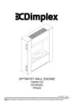 Dimplex RTOPW20 Operating instructions