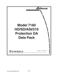 Digital Monitoring Products 7160 Specifications