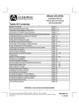 Audiovox AFX-35.00 Installation manual