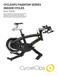 CycleOps Phantom series User guide