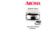 Aroma Roaster Ovens Instruction manual