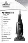 Bissell POWERFORCE 71Y7 User`s guide