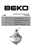 Beko CSA36000 Technical data