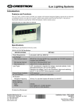 Crestron CLSI-C6M Specifications