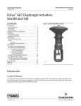 Emerson 667 Instruction manual