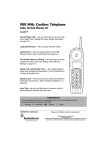 Radio Shack CID-927 Owner`s manual