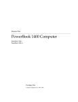 Apple Macintosh PowerBook 1400 Specifications